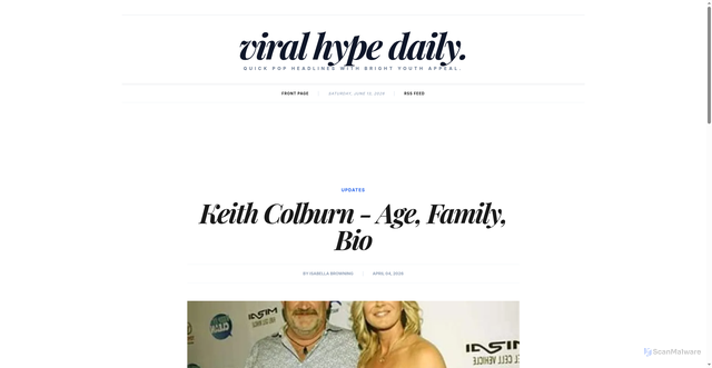 Security scan screenshot of https://gno.mlga.ek.gov.ng/keith-colburn-age-family-bio.html