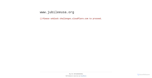 Security scan screenshot of https://www.jubileeusa.org/