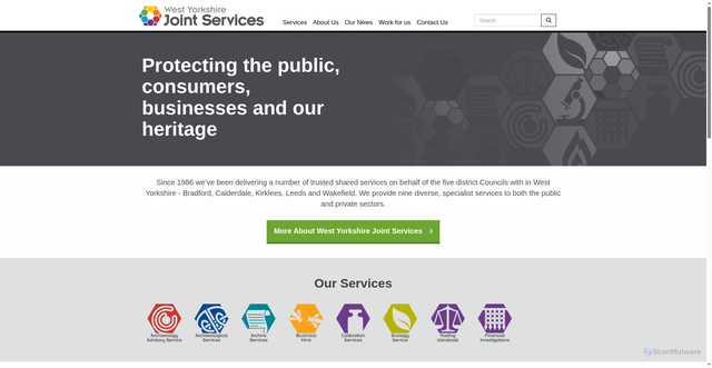 Security scan screenshot of https://www.wyjs.org.uk:443/