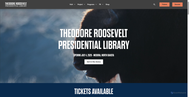 Security scan screenshot of https://www.trlibrary.com/