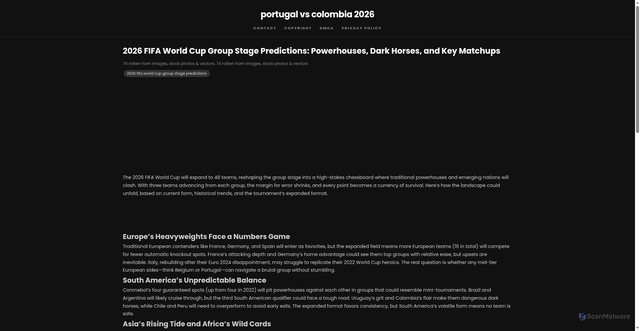 Security scan screenshot of https://dadponssitus-dpfxs0lhi49w.edgeone.app/2026-fifa-world-cup-group-stage-predictions.html