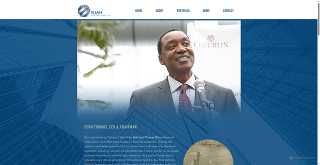 Security scan screenshot of https://www.isiahinternational.com/isiah-thomas-ceo-chairman