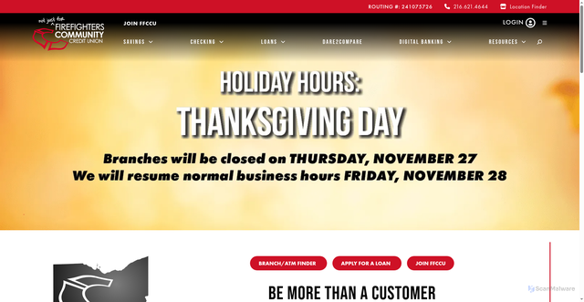 Security scan screenshot of https://www.ffcommunity.com/