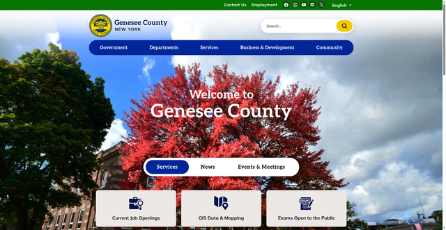 Security scan screenshot of https://www.geneseeny.gov/