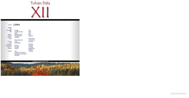 Security scan screenshot of https://rostfonden.se