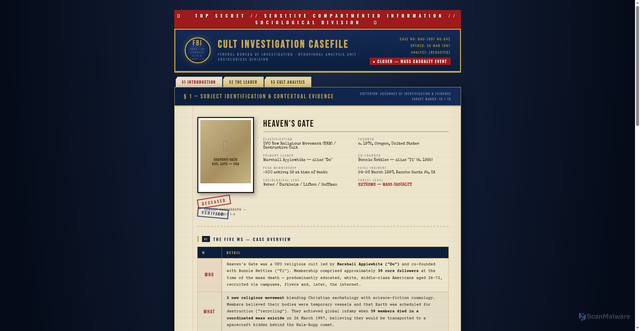 Security scan screenshot of https://defiant-gold-cbdoefrrfh-58a5m8ofbv.edgeone.app/