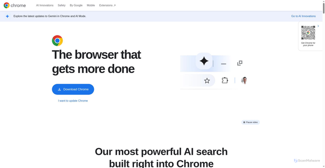 Security scan screenshot of https://edgedl.me.gvt1.com