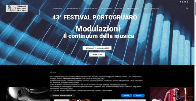 Security scan screenshot of https://fmsantacecilia.it/