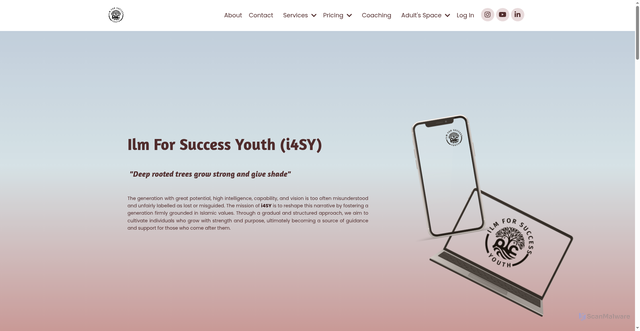 Security scan screenshot of http://educational-resources.top/