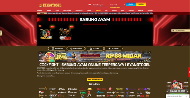 Security scan screenshot of https://eyangonline.com/cockfight