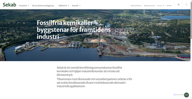 Security scan screenshot of https://hallbaretanol.se