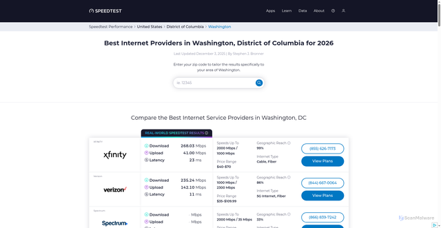 Security scan screenshot of https://01-4qv.pages.dev/performance/united-states/district-of-columbia/washington