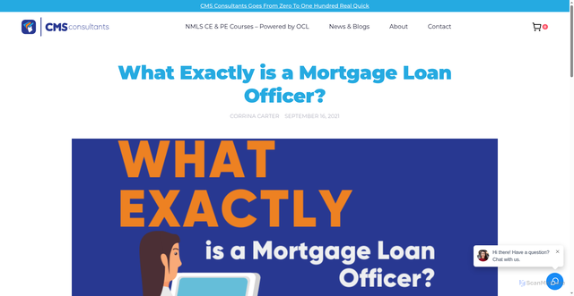 Security scan screenshot of https://www.trainingloanofficers.com/blog/what-exactly-is-a-mortgage-loan-officer