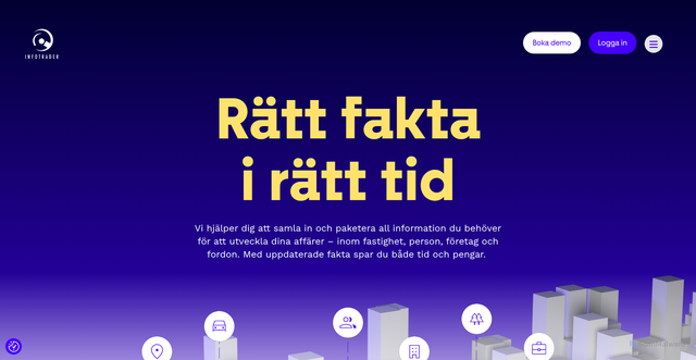 Security scan screenshot of https://servitut.se