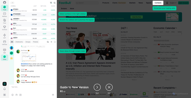 Security scan screenshot of https://www.fastbull.com