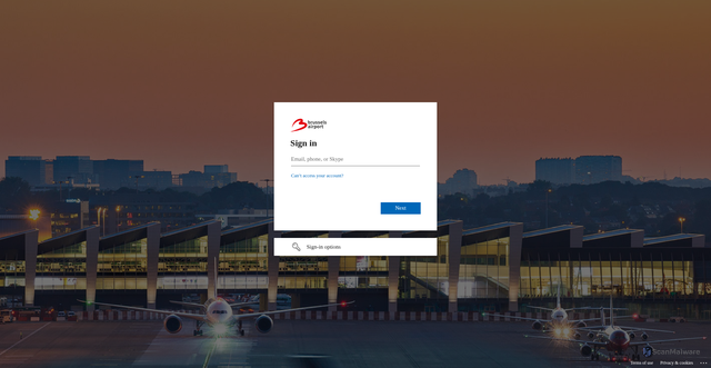 Security scan screenshot of https://librenms.brusselsairport.be