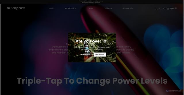 Security scan screenshot of https://sp2szone.com/