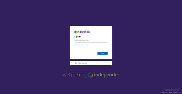 Security scan screenshot of https://insights-test.independer.nl