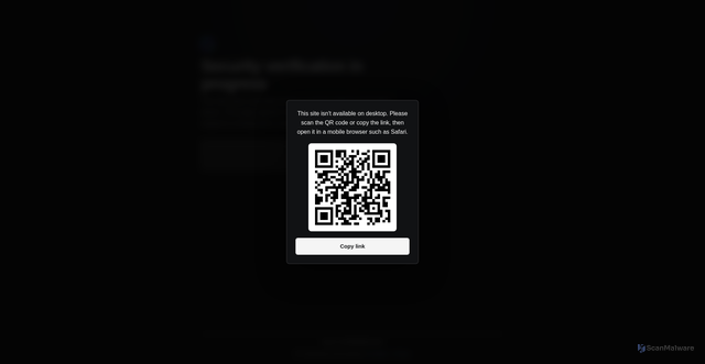 Security scan screenshot of https://48mko9hrqrdwuvj.icu/