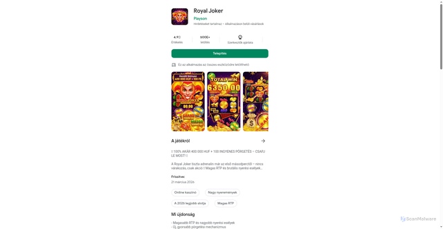 Security scan screenshot of http://playwithfun.shop/