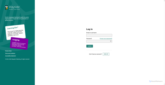 Security scan screenshot of https://cdn.waysidepublishing.com