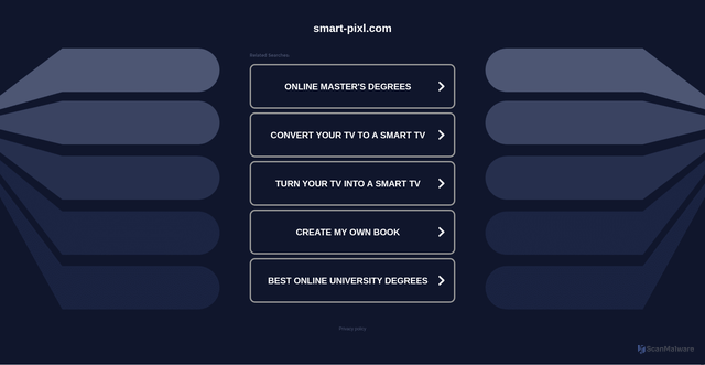 Security scan screenshot of https://smart-pixl.com