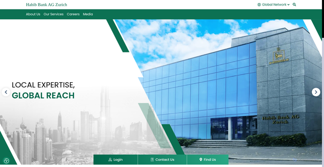 Security scan screenshot of https://habibbank.com