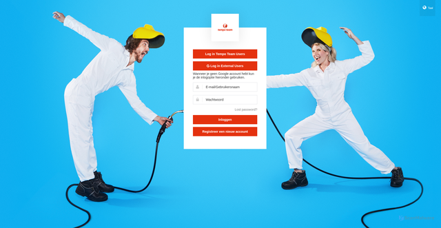 Security scan screenshot of https://brandportal.tempo-team.be