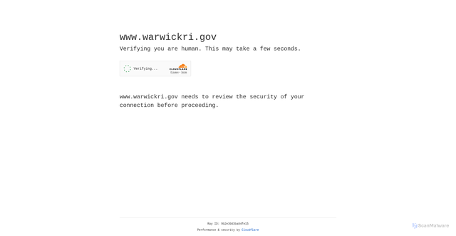 Security scan screenshot of https://www.warwickri.gov/