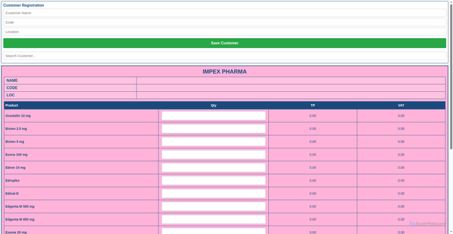 Security scan screenshot of https://orderbookar-42yg4q79r2.edgeone.app/