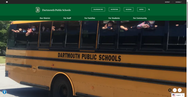 Security scan screenshot of https://www.dartmouth.school/