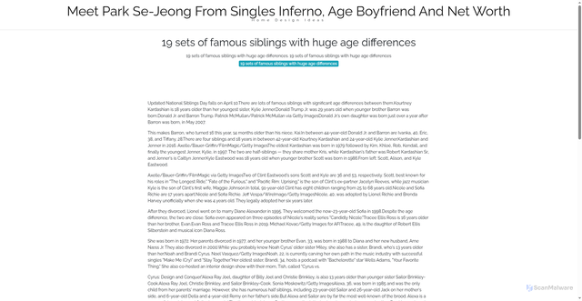 Security scan screenshot of https://fayasinteriorhugo-amb0x7plcf.edgeone.app/22343-19-sets-of-famous-siblings-with-huge-age-differences.html