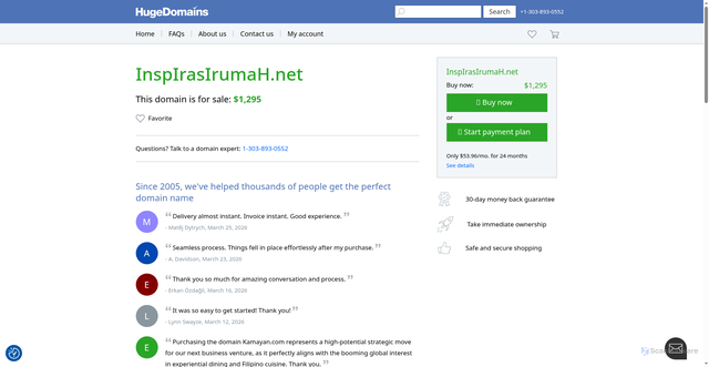 Security scan screenshot of http://inspirasirumah.net/