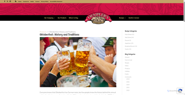 Security scan screenshot of https://hemplers.com/oktoberfest-history-and-traditions/