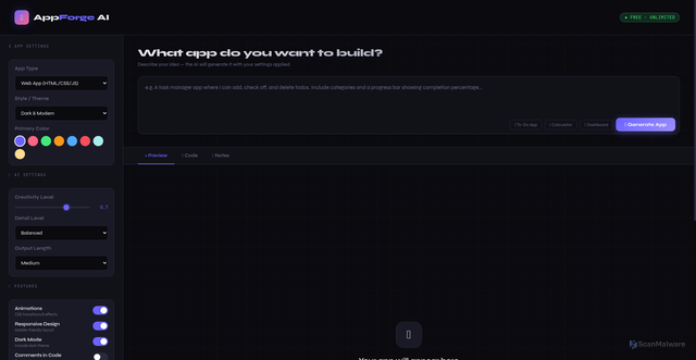 Security scan screenshot of https://aibuildingapp2006-z01kkz33sj.edgeone.app/
