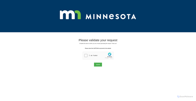 Security scan screenshot of http://validate.perfdrive.com/d5bd5333eafe8b0ccd6023ba818d1aa6/?ssa=e01658e0-3697-41be-8a7a-9c58bfb47806&ssb=42793251433&ssc=https%3A%2F%2Fmn.gov%2F&ssi=2bfb26f7-bf56-43ad-968f-15584e6e96db&ssk=support@shieldsquare.com&ssm=79320656748895402101530183153544&ssn=834b403133b9b968f79f17b64be938dfc95b5c828920-ba9b-4970-b20881&sso=af2eb498-8984b7e8e6d9c21b46bbb5f707dd5d65f30c2ff5c55e54f4&ssp=13242409591763724686176374085078105&ssq=78345177309189771991173091927286023043323&ssr=MTc4LjYzLjE2LjIyNA==&sst=Mozilla/5.0%20(Windows%20NT%2010.0;%20Win64;%20x64)%20AppleWebKit/537.36%20(KHTML,%20like%20Gecko)%20Chrome/120.0.0.0%20Safari/537.36&ssu=&ssv=&ssw=&ssx=W10=