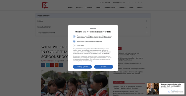 Security scan screenshot of https://www.khaosodenglish.com/featured/2026/08/07/what-we-know-so-far-deadly-school-shooting-rocks-thailand/
