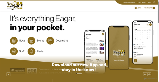 Security scan screenshot of https://www.eagaraz.gov/
