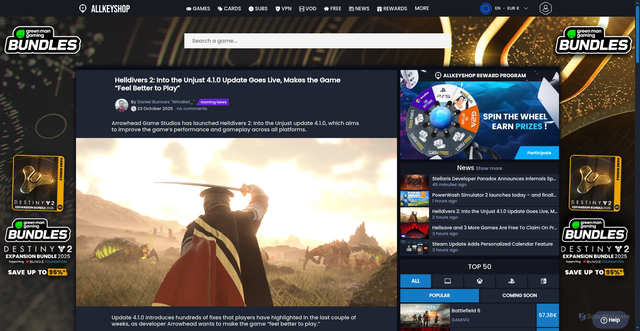 Security scan screenshot of https://www.allkeyshop.com/blog/helldivers-2-into-the-unjust-4-1-0-update-feel-better-to-play-news-d/
