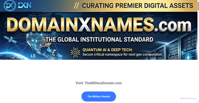 Security scan screenshot of https://www.domainxnames.com/
