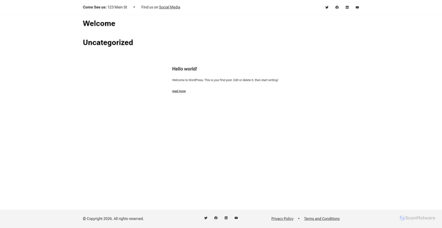 Security scan screenshot of https://ksalawyerez.com/category/uncategorized/