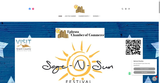 Security scan screenshot of https://ephratachamber.org/