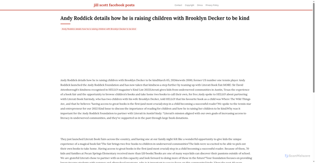 Security scan screenshot of https://ruangpixeldaily-dpo03jagqzv2.edgeone.app/andy-roddick-details-how-he-is-raising-children-with-brooklyn-decker-to-be-kind.html