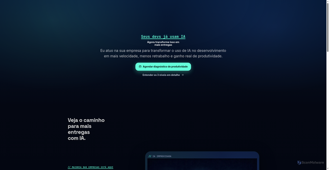 Security scan screenshot of https://maturidade-home-ia-20260309-v3-zmjyp8dobt.edgeone.app/