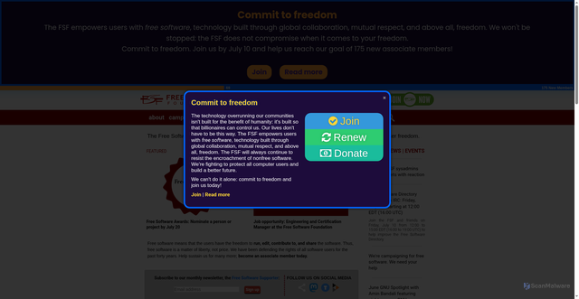 Security scan screenshot of https://andreaguarino1989.vercel.app/profile