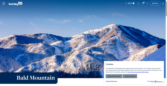 Security scan screenshot of https://www.sunvalley.com/the-mountain/bald-mountain/