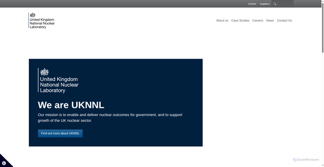 Security scan screenshot of http://www.nnl.co.uk