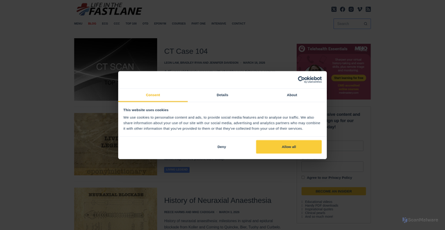 Security scan screenshot of https://litfl.com