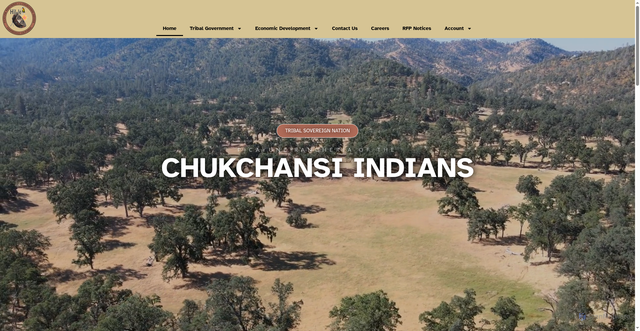 Security scan screenshot of https://chukchansi-nsn.gov/