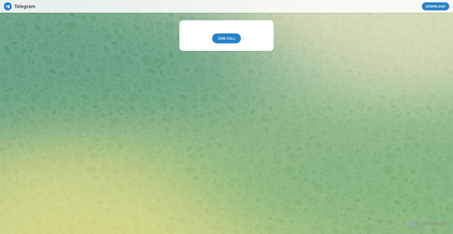 Security scan screenshot of https://t.me/call/BW9m3iZQTyU1ehH_XO1-S1hH72U